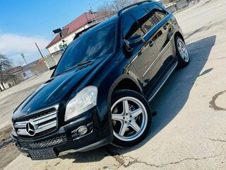 2007 Mercedes-Benz GL-Класс 500 I (X164), чёрный, 1500000 рублей, вид 1