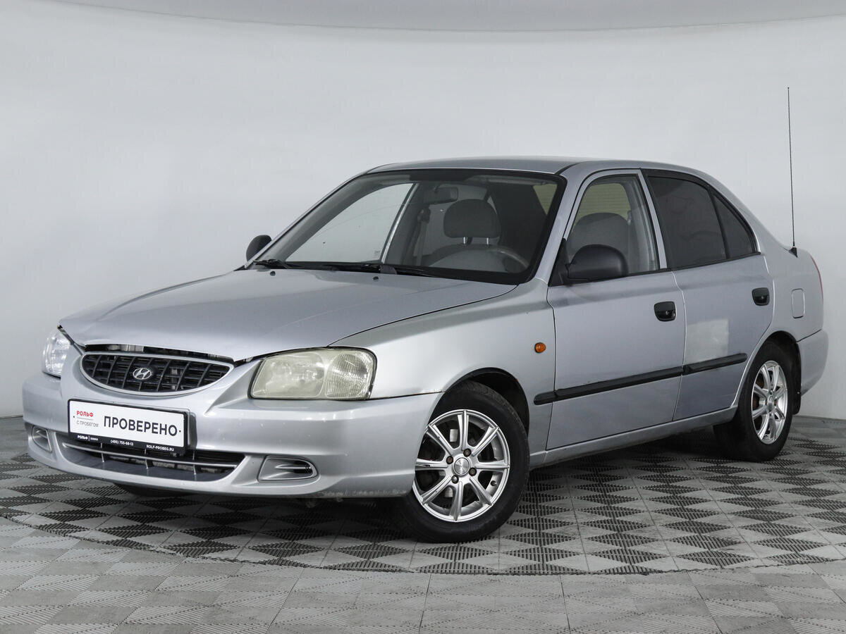 Купить б/у Hyundai Accent II ТагАЗ 1.5 AT (102 л.с.) бензин автомат в ...