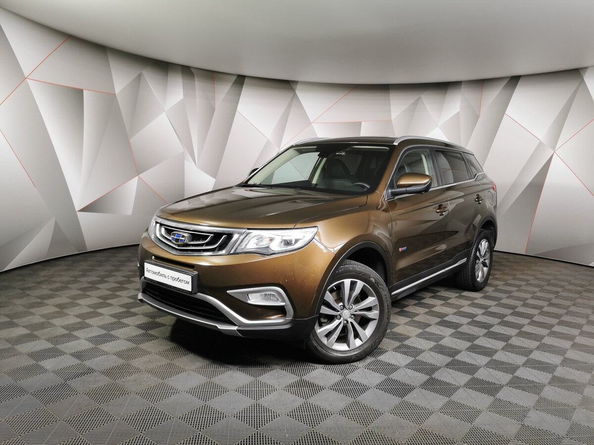 Geely Emgrand x7 красный