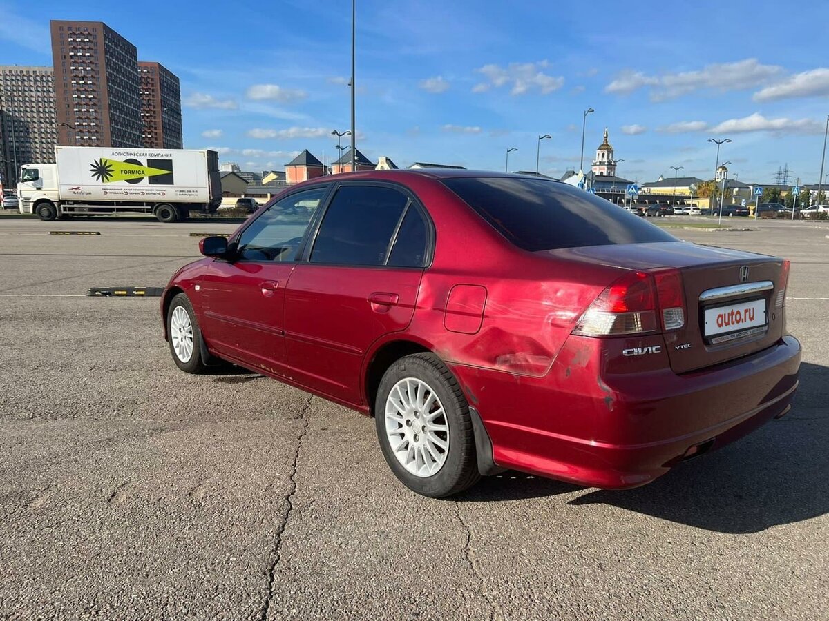Купить б/у Honda Civic VII Рестайлинг 1.6 AT (110 л.с.) бензин автомат ...