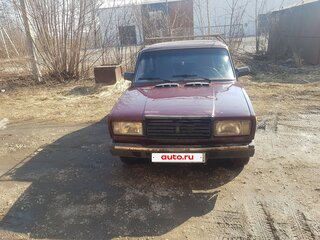 2007 Lada (ВАЗ) 2107, фиолетовый, 120000 рублей, вид 1
