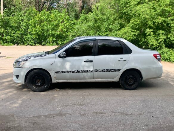 2015 Datsun on-DO I, белый, 175000 рублей - вид 4