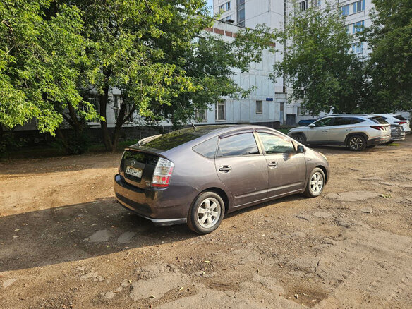 2008 Toyota Prius II Рестайлинг (XW20), серый, 630000 рублей - вид 7