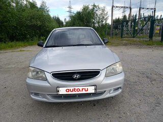 2006 Hyundai Accent ТагАЗ II, серебристый, 230000 рублей, вид 1