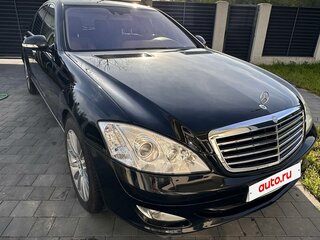 2006 Mercedes-Benz S-Класс 500 Long V (W221), чёрный, 1500000 рублей, вид 1