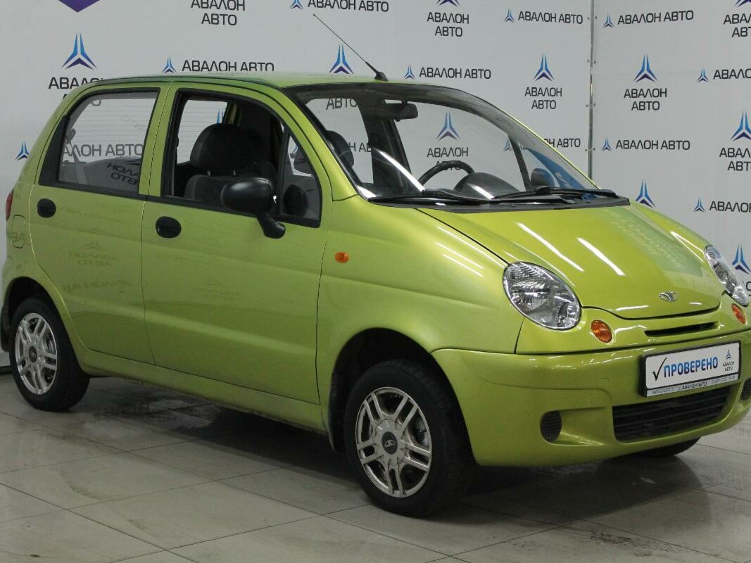 Daewoo Matiz 2010 Р·РµР»С‘РЅС‹Р№