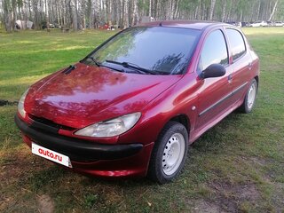 2001 Peugeot 206, красный, 160000 рублей, вид 1