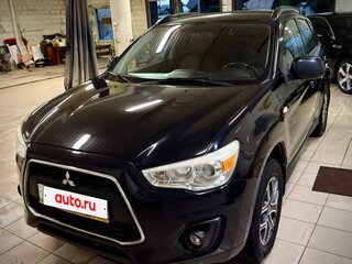 2013 Mitsubishi ASX I Рестайлинг, чёрный, 1100000 рублей, вид 1