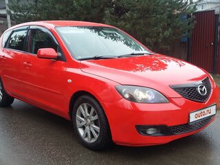 2007 Mazda 3 I (BK) Рестайлинг, красный, 500000 рублей, вид 3