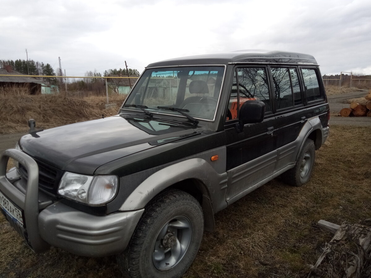 Купить б/у Hyundai Galloper II 2.5d MT (85 л.с.) 4WD