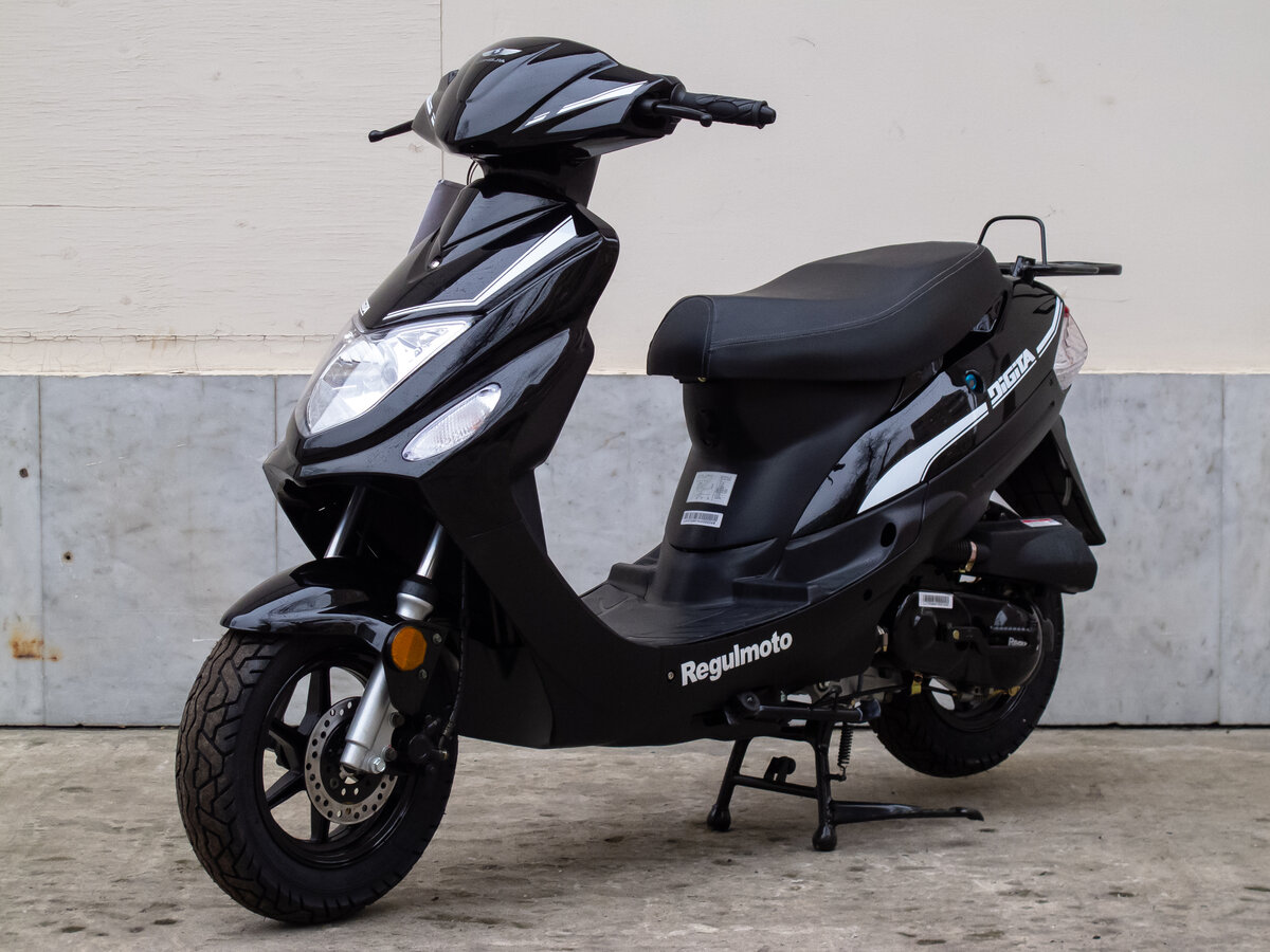 Купить новый Regulmoto Digita 50 карбюратор Вариатор в Москве: чёрный ...
