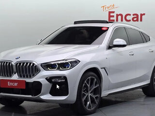 2021 BMW X6 30d III (G06), белый, 5610000 рублей, вид 1