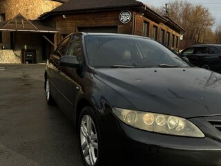 2007 Mazda 6 I (GG) Рестайлинг, чёрный, 600000 рублей, вид 1