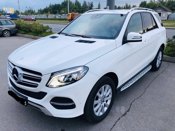 2016 Mercedes-Benz GLE 300 I (W166), белый - вид 1
