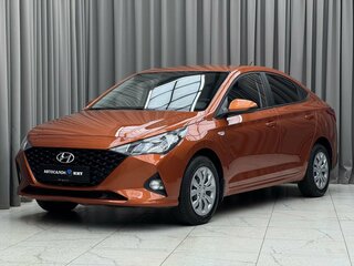 2022 Hyundai Solaris II Рестайлинг, оранжевый, 1529000 рублей, вид 1