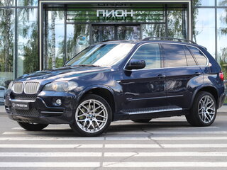 2008 BMW X5 3.0sd II (E70), синий, 1790000 рублей, вид 1
