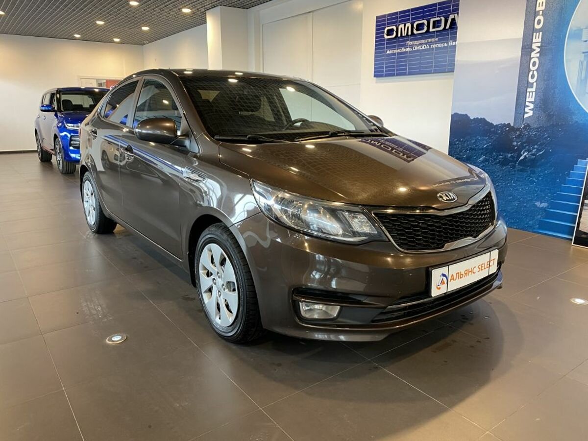 Купить б/у Kia Rio III Рестайлинг 1.6 MT (123 л.с.) бензин механика в ...