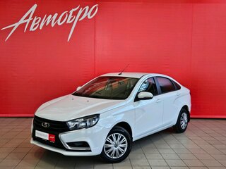 2019 Lada (ВАЗ) Vesta I, белый, 905000 рублей, вид 1