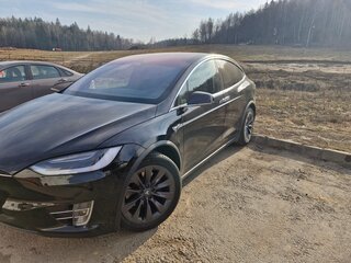 2019 Tesla Model X Long Range I, чёрный, 3995000 рублей, вид 1