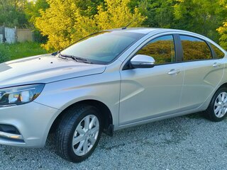 2022 Lada (ВАЗ) Vesta I, серебристый, 1450000 рублей, вид 1