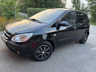 2010 Hyundai Getz I Рестайлинг, чёрный, 385000 рублей, вид 1