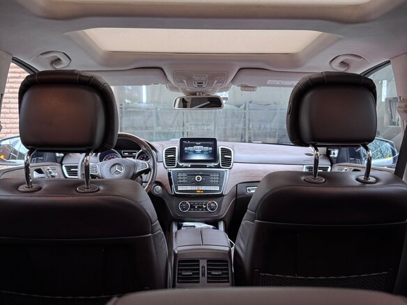 2016 Mercedes-Benz GLE 500 I (W166), синий, 4500000 рублей - вид 6