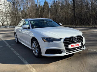 2017 Audi A6 IV (C7) Рестайлинг, белый, 2300000 рублей, вид 1