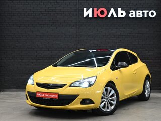 2012 Opel Astra GTC J Рестайлинг, жёлтый, 850000 рублей, вид 1