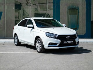 2017 Lada (ВАЗ) Vesta I, белый, 645000 рублей, вид 1