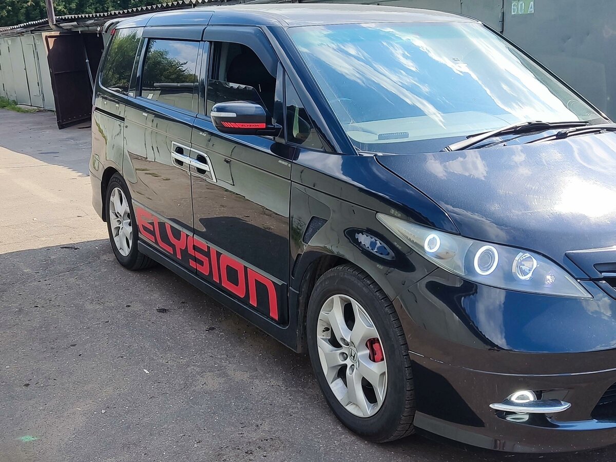 Honda Elysion 2005 голубая