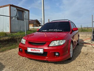 2001 Mazda Protege5 III (BJ), красный, 320000 рублей, вид 3