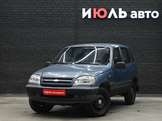 2008 Chevrolet Niva I, голубой, 380000 рублей, вид 1