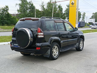 2004 Toyota Land Cruiser Prado 5-speed 120 Series, чёрный, 1650000 рублей, вид 5