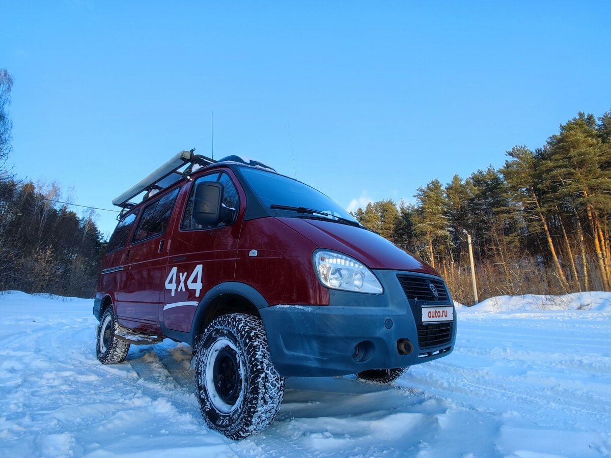 Купить б/у ГАЗ Соболь (2217) бензин механика в Москве: красный ...