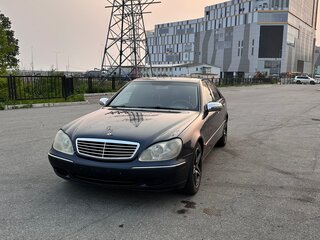 2002 Mercedes-Benz S-Класс 320 IV (W220), зелёный, 900000 рублей, вид 1
