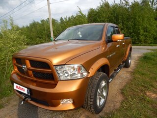 2012 Dodge RAM Crew Cab IV (DS/DJ), оранжевый, 2600000 рублей, вид 3