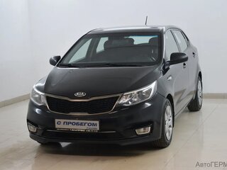 2016 Kia Rio III Рестайлинг, чёрный, 780000 рублей, вид 1