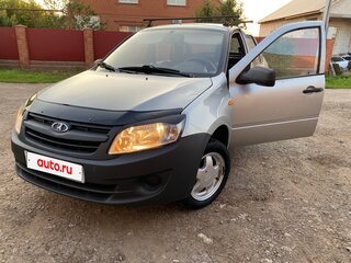 2013 Lada (ВАЗ) Granta I, серебристый, 215000 рублей, вид 1