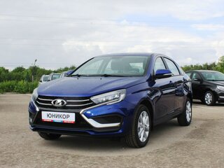 2025 Lada (ВАЗ) Vesta I Рестайлинг (NG), синий, 1821900 рублей, вид 1