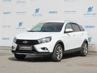 2019 Lada (ВАЗ) Vesta SW Cross I, белый, 1050000 рублей, вид 1