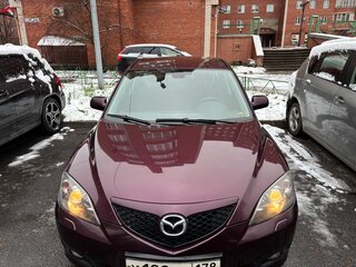 2007 Mazda 3 I (BK) Рестайлинг, пурпурный, 850000 рублей, вид 1