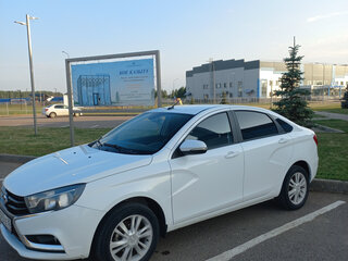 2016 Lada (ВАЗ) Vesta I, белый, 750000 рублей, вид 1