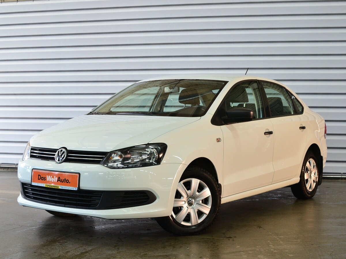 VW Polo 2014 Р±РµР»С‹Р№