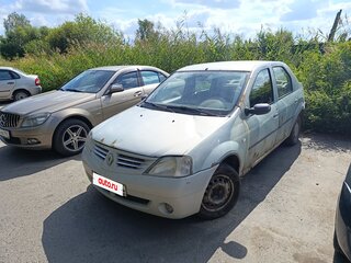 2006 Renault Logan I, серебристый, 85000 рублей, вид 1