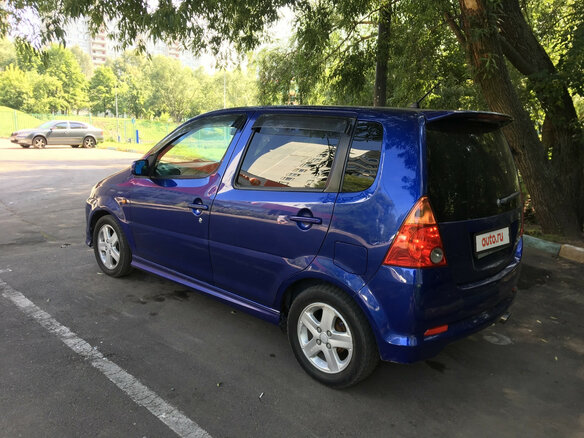 2003 Daihatsu YRV I Рестайлинг, синий - вид 4