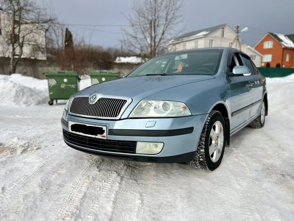 Купить б/у Skoda Octavia II (A5) 1.6 MT (102 л.с.) бензин механика в ...