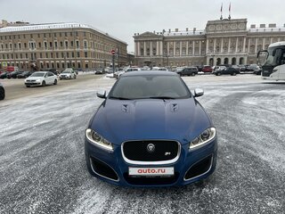 2013 Jaguar XFR 8AT I Рестайлинг, синий, 2350000 рублей, вид 1