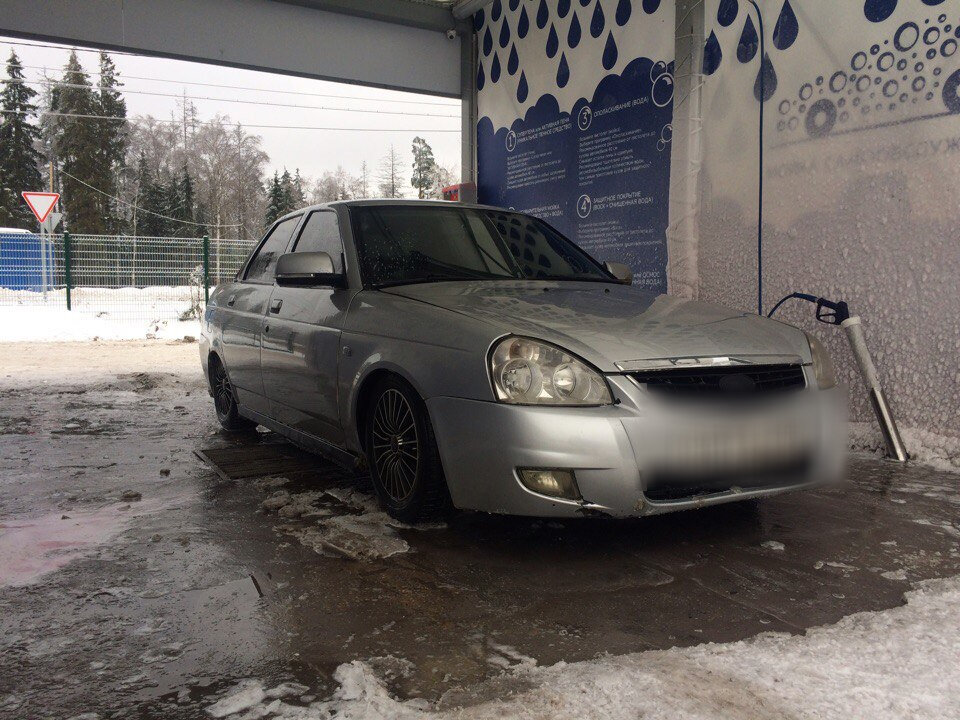 Серебристый цвет Приора седан 2008