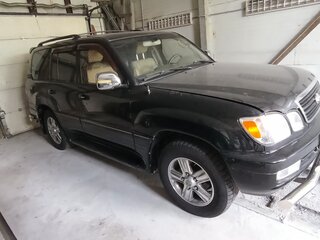 2001 Lexus LX 470 II, чёрный, 1857000 рублей, вид 1