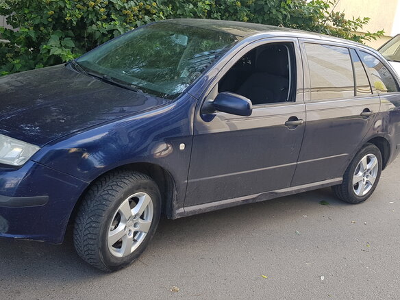2005 Skoda Fabia I Рестайлинг, синий